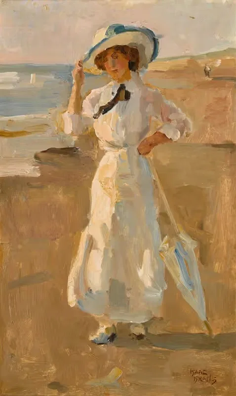 On the beach by Isaac Israëls — digital art print download