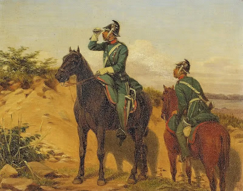 To vedetter holder udkig — Jørgen Sonne