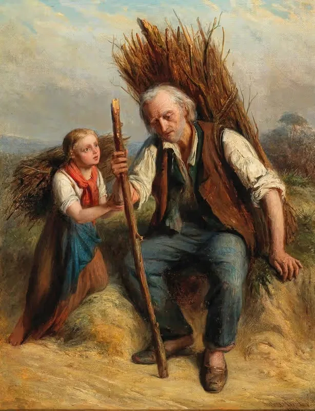 Отдых на пути домой by Юлий Сигизмунд Рёдер, 1853 — digital art print download