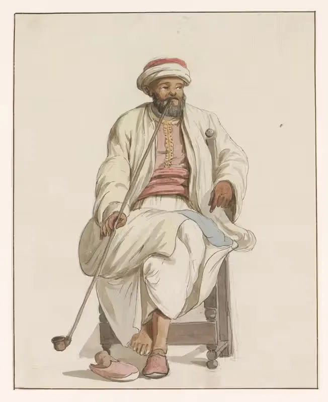 Kadi van de Turkse slaven op Malta — Abraham-Louis-Rodolphe Ducros