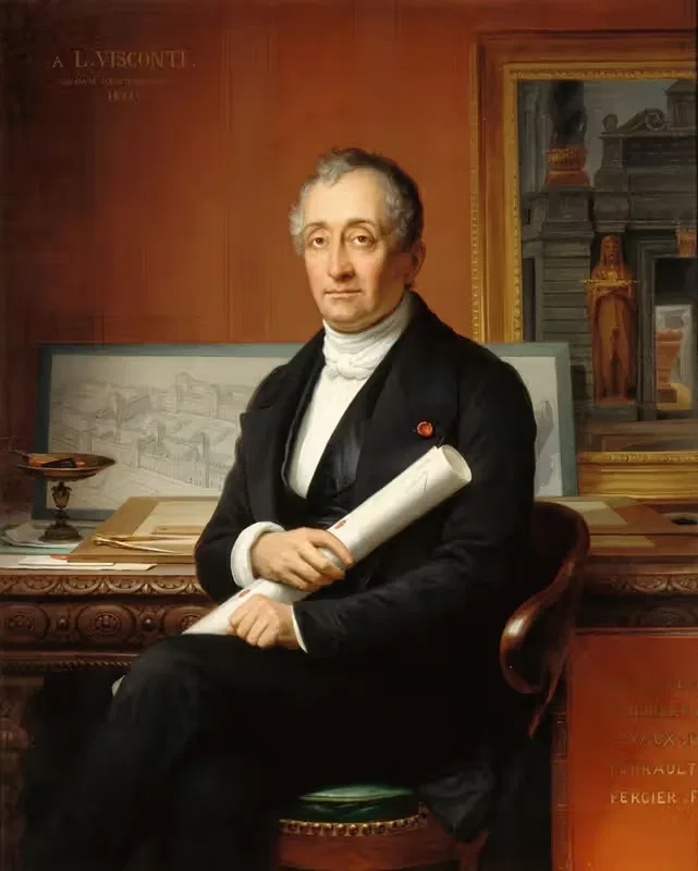 Луи Висконти (1791-1853), архитектор by Теофиль Огюст Вощеле, 1791-1853 — digital art print download