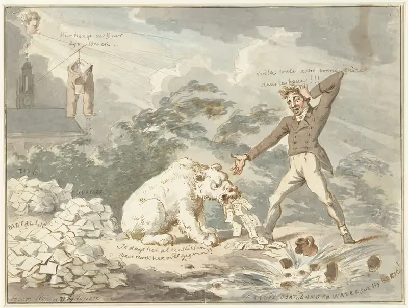 Финансовый крах by Вийнанд Эссер, 1789 - 1860 — digital art print download