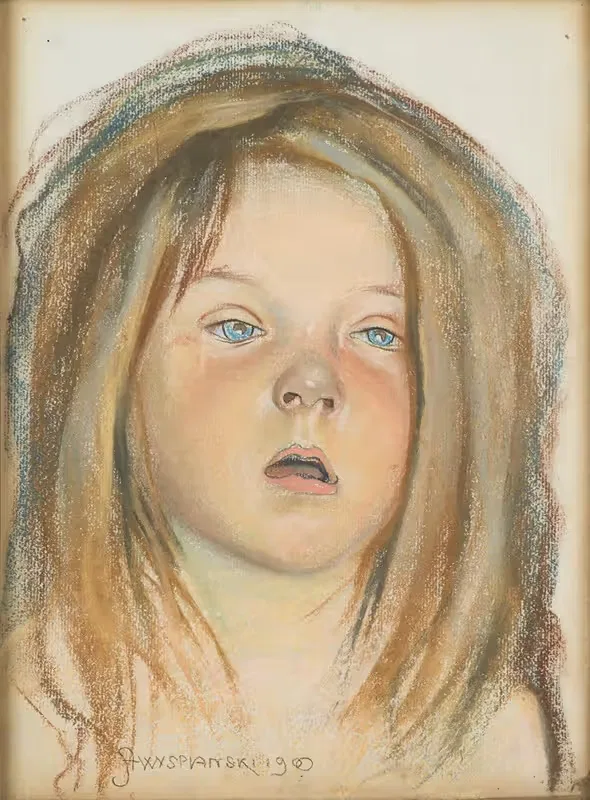 Голова Хеленки by Станислав Выспяньский, 1900 — digital art print download