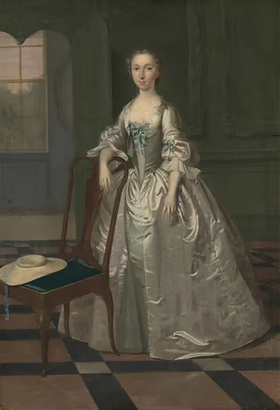 Дама в гостиной by Артур Девис, 1740 - 1741 — digital art print download