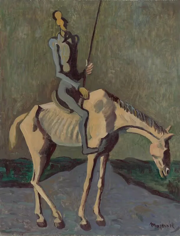 Don Quichotte by Cyprián Majerník, 1937 — digital art print download