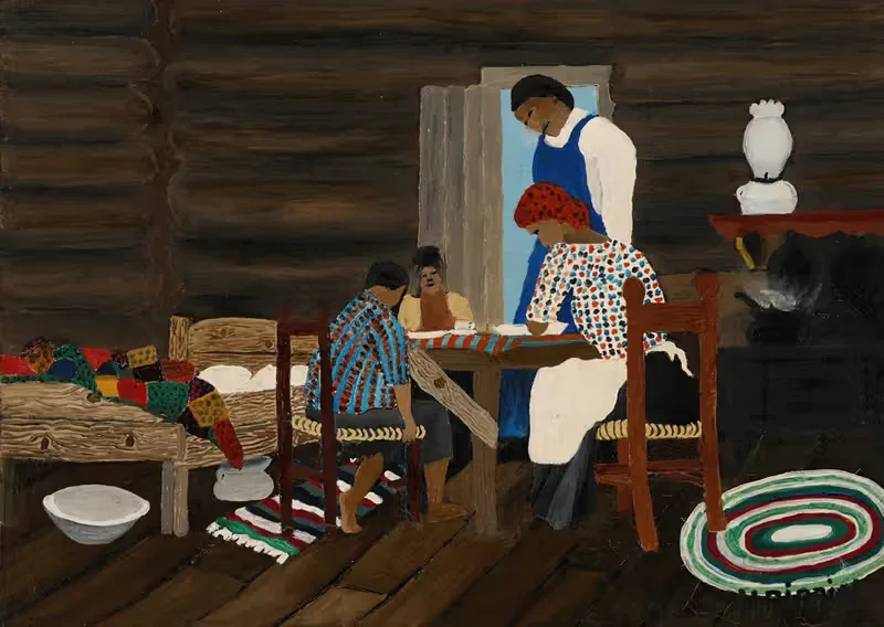 Благодарение by Хорас Пиппин, 1942 — digital art print download