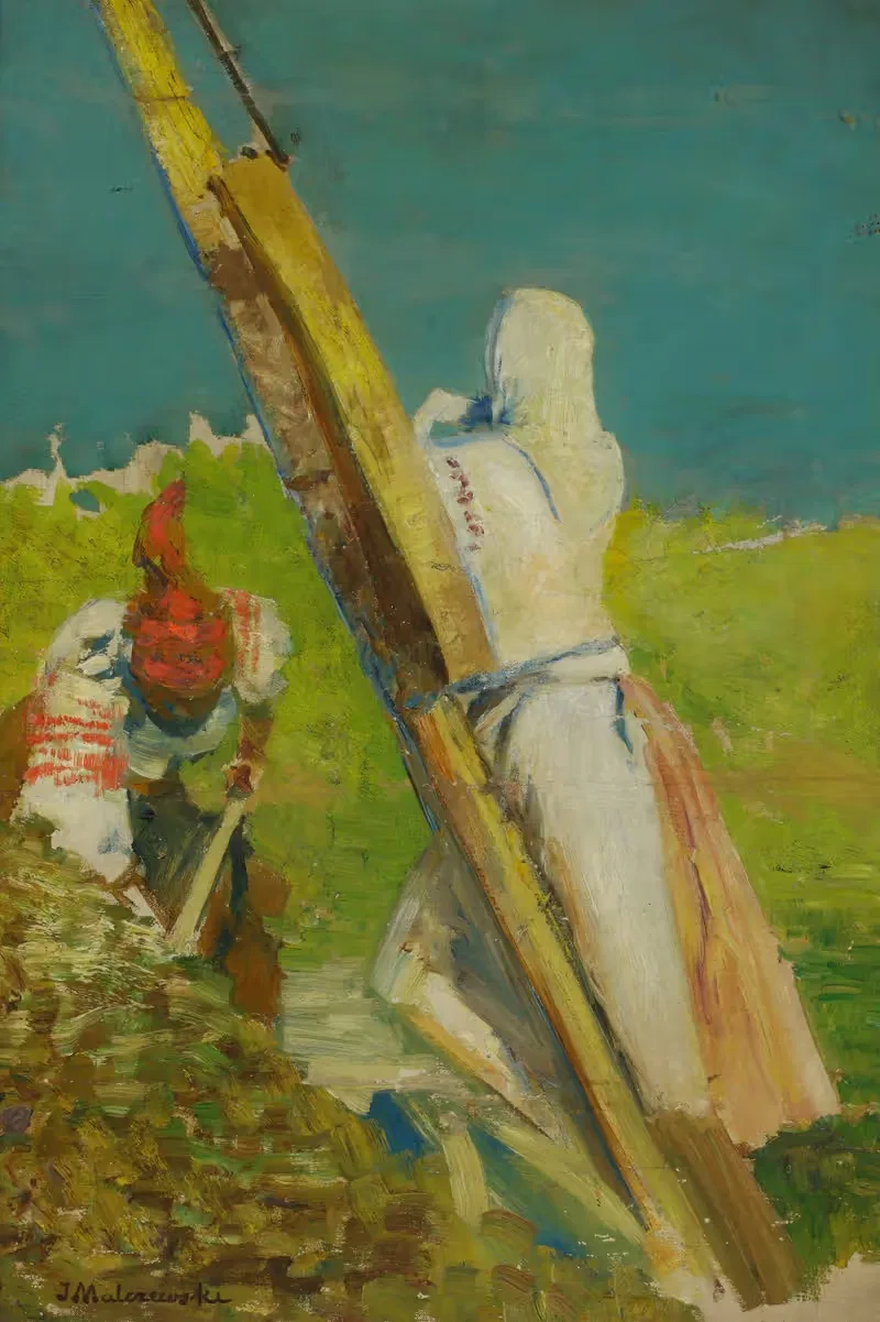 At the shadoof by Jacek Malczewski — digital art print download