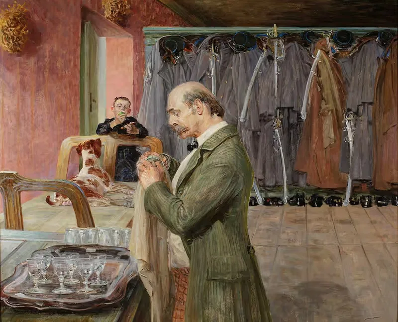 My life – central section of the triptych — Jacek Malczewski