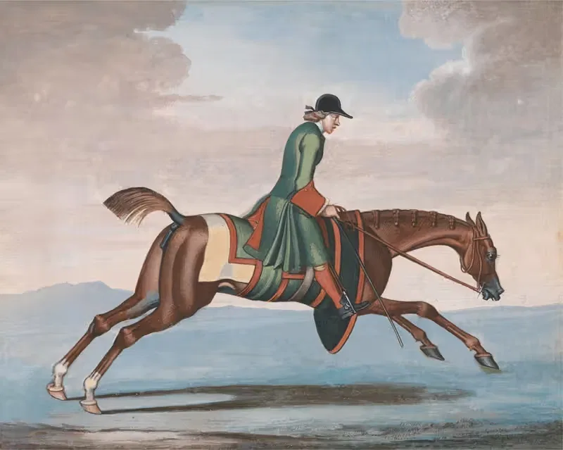 Racehorse at Exercise, Ridden by a Training-Groom.. — James Seymour
