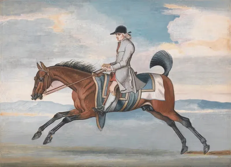 Racehorse at Exercise, Ridden by a Training-Groom — James Seymour