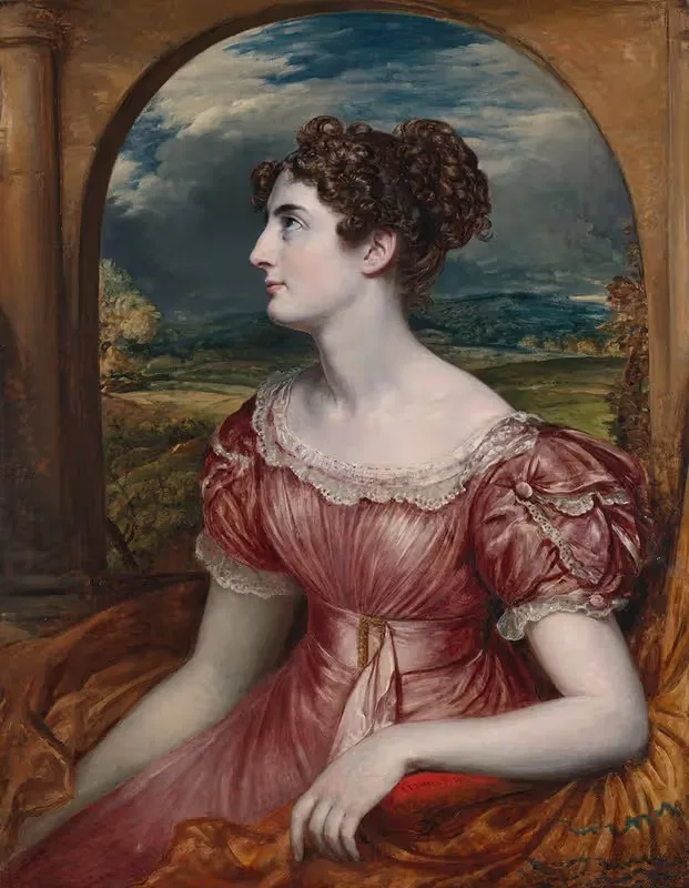 Miss Puxley by John Linnell, 1826 — digital art print download