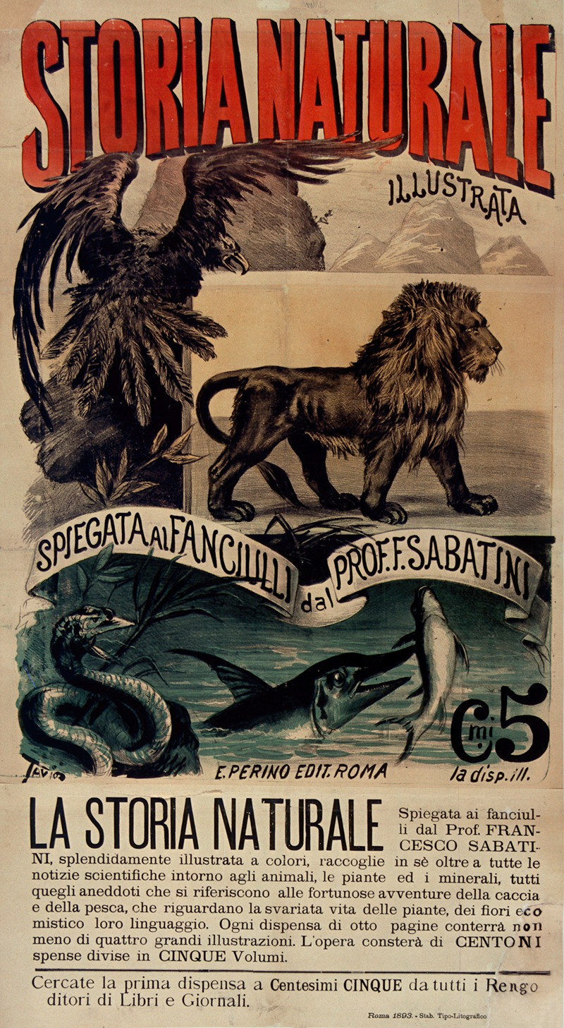 Storia naturale illustrata — Ottavio Rodella Tavio