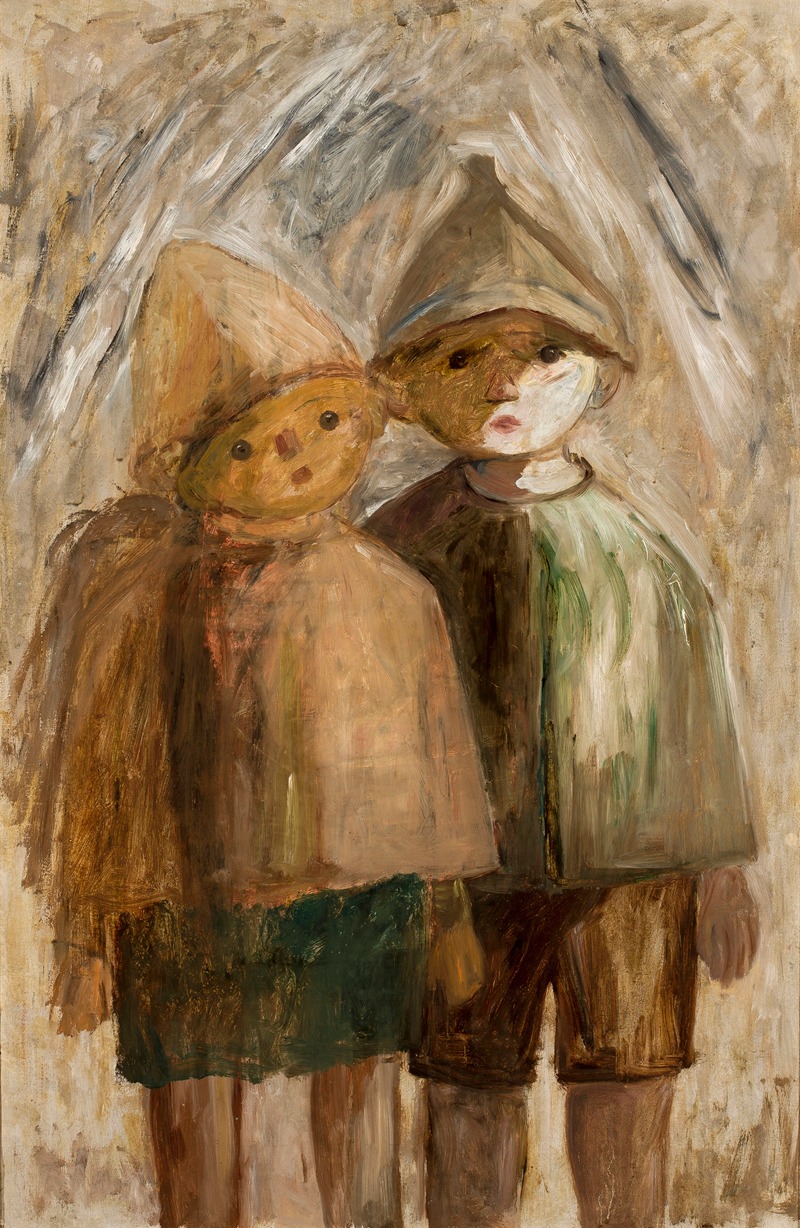 Little pupils by Tadeusz Makowski, 1930 — digital art print download
