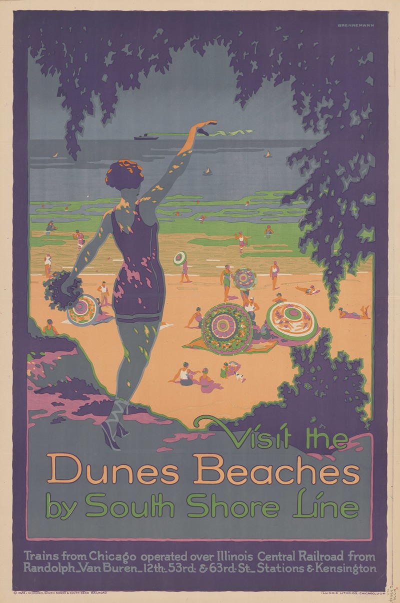 Visit the dunes beaches by South Shore Line — Otto Brenneman