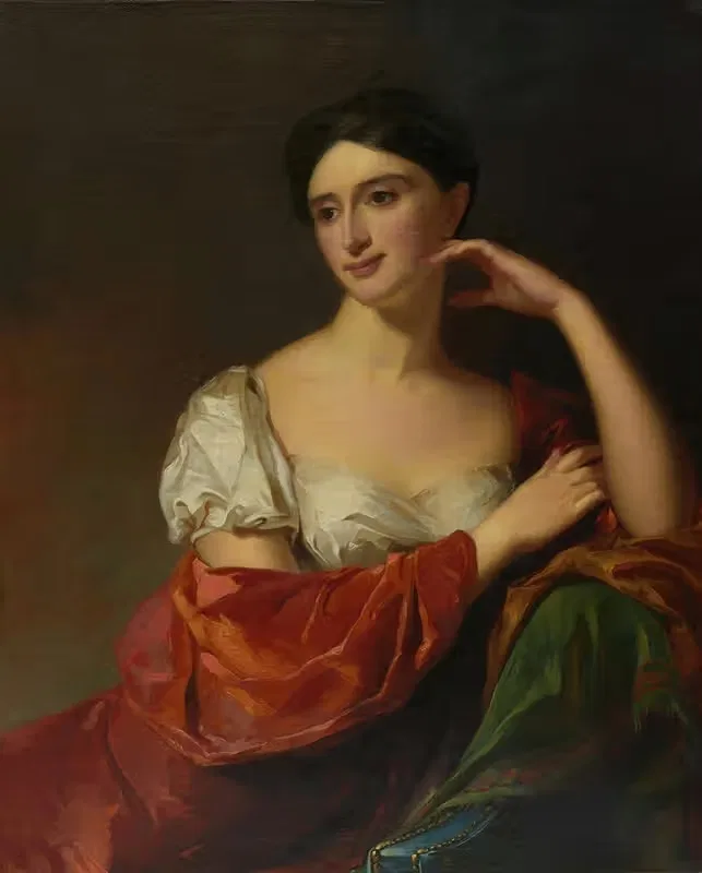Миссис Джон Редман Кокс (Сара Кокс) by Томас Салли, 1813 — digital art print download