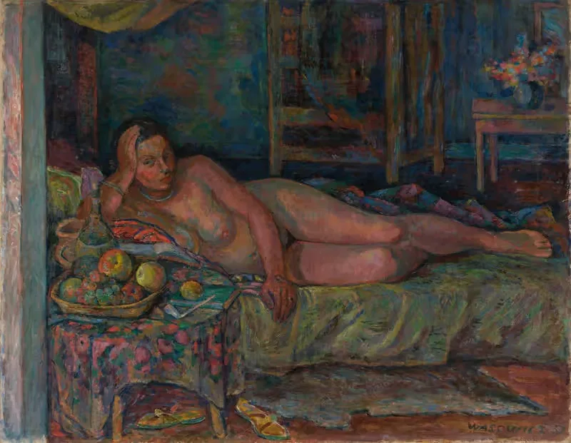 Ню с натюрмортом by Вацлав Вансович, 1937 — digital art print download