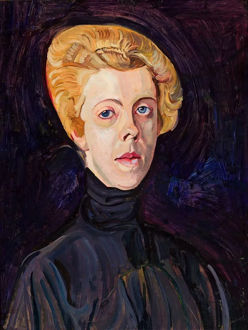 Портрет миссис Т. by Зигмунт Валишевский, 1920 — digital art print download
