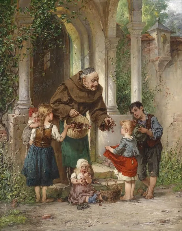 Вишни для детей by Адольф Хумборг — digital art print download