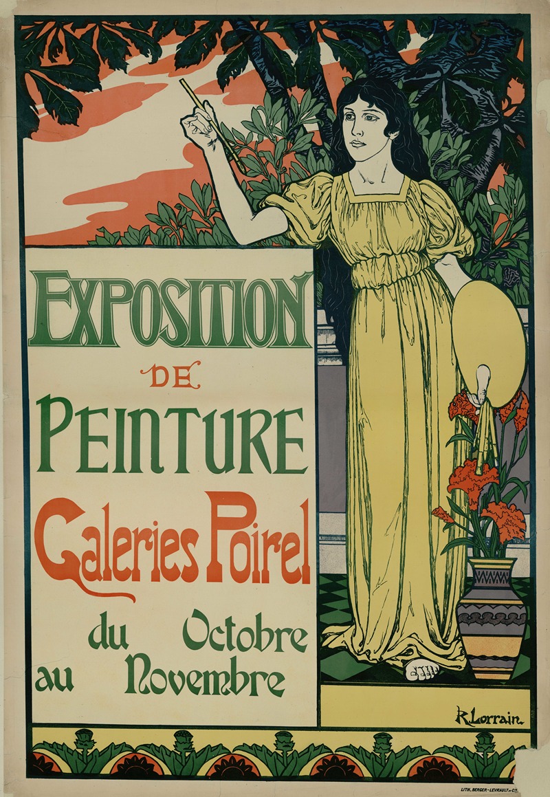 Exposition de peinture Galeries Poirel — René Lorrain