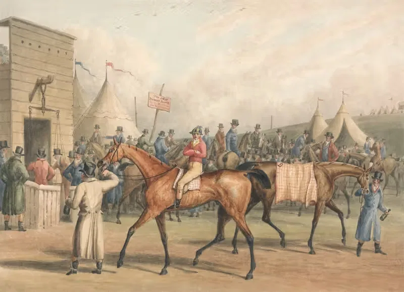 A Race Meeting — Charles Turner