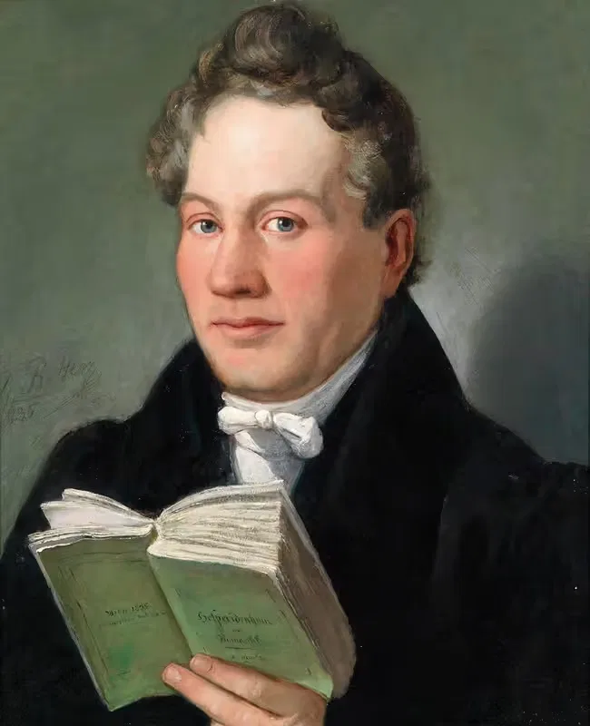 Портрет Кристофа Куффнера by Эдуард Риттер, 1836 — digital art print download