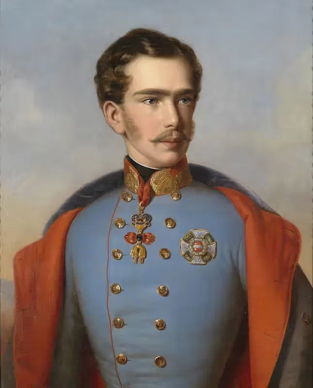 Франц Иосиф I by Франц Русс старший, c1855 — digital art print download