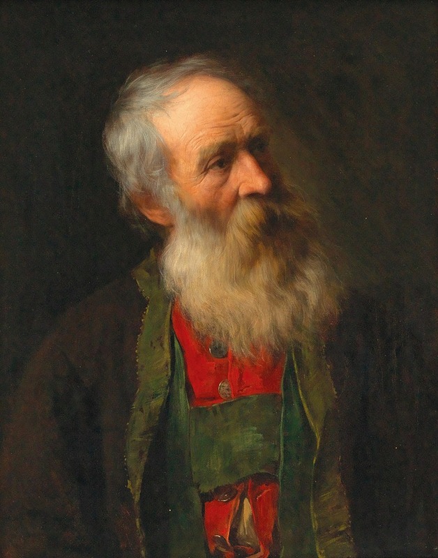 Tyrolean Farmer by Franz von Defregger — digital art print download