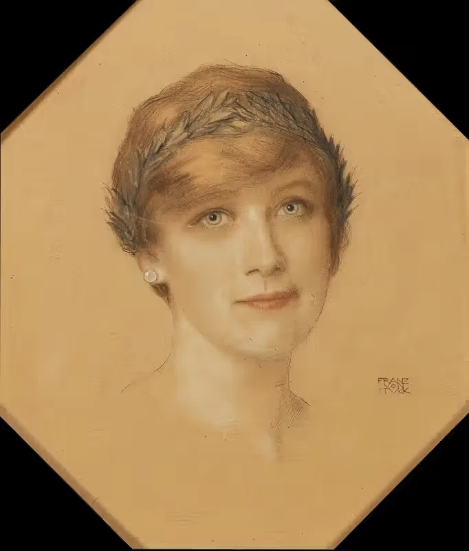 Frauenporträt — Franz von Stuck