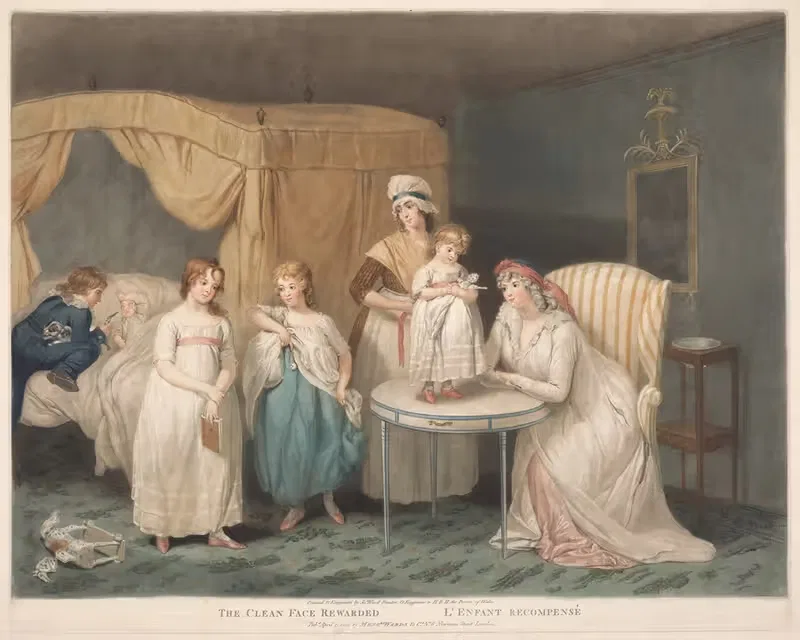 The Clean Face Rewarded by James Ward, 1801 — digital art print download