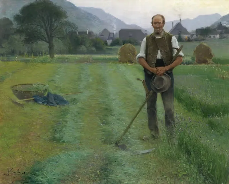 Вечерние колокольчики by Йозеф Кинцель, 1903 — digital art print download