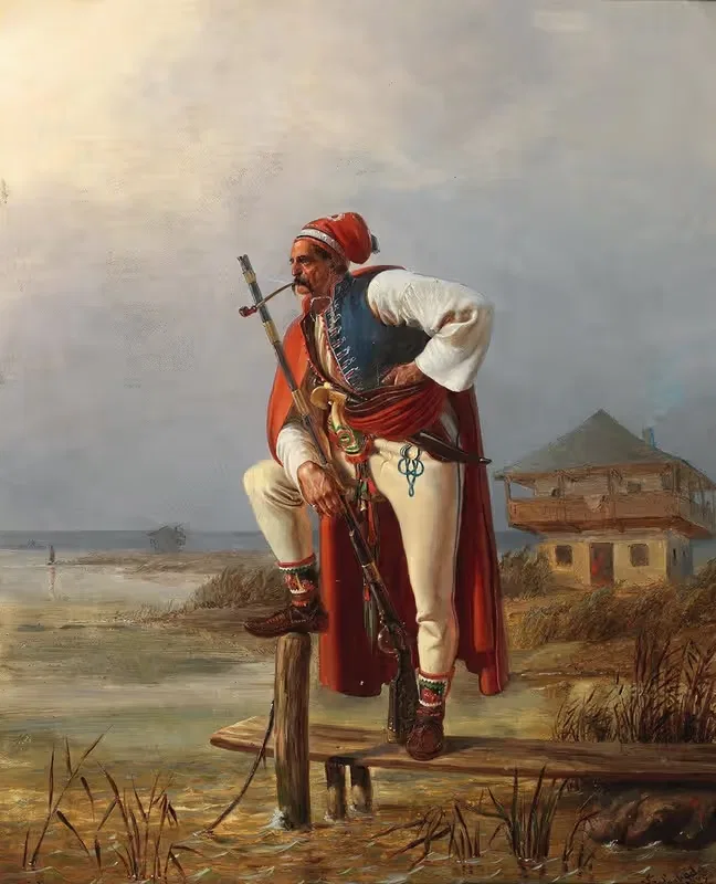 Дежурный by Карл Свобода, 1849 — digital art print download