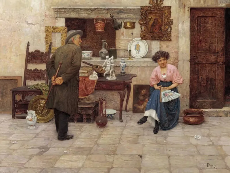 Любитель искусства by Луиджи Пастега — digital art print download