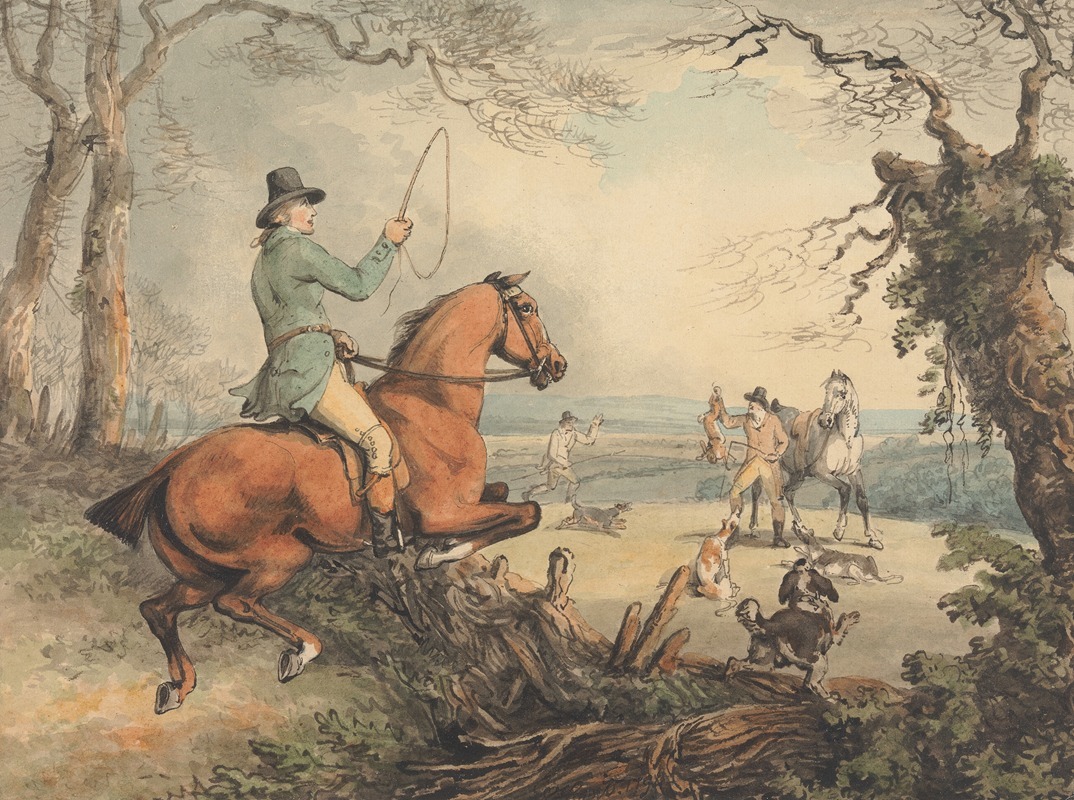 Ловля; Убийство by Самуэль Ховитт, 1794 — digital art print download