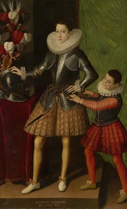 Portrait Giuliano II Cesarini aged 14 — Sofonisba Anguissola