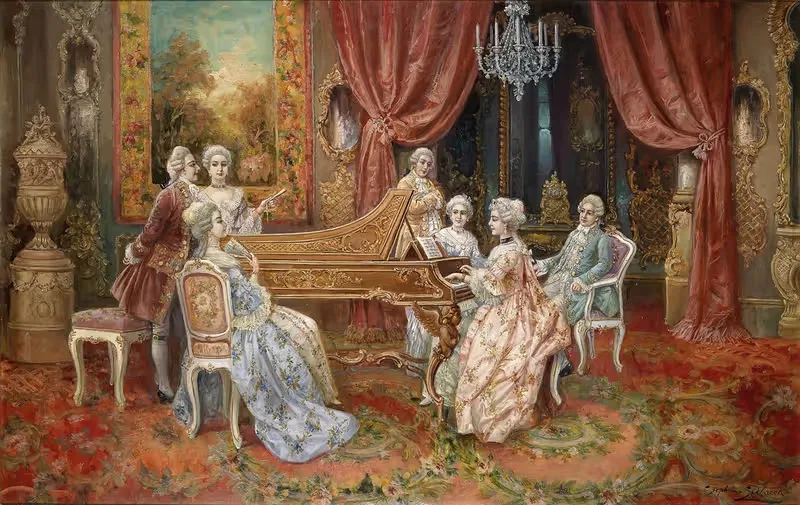 Музыкальное развлечение by Стефан Седлачек — digital art print download