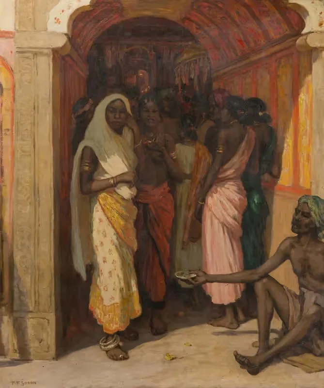 In Front of a Church — Tavík František Šimon
