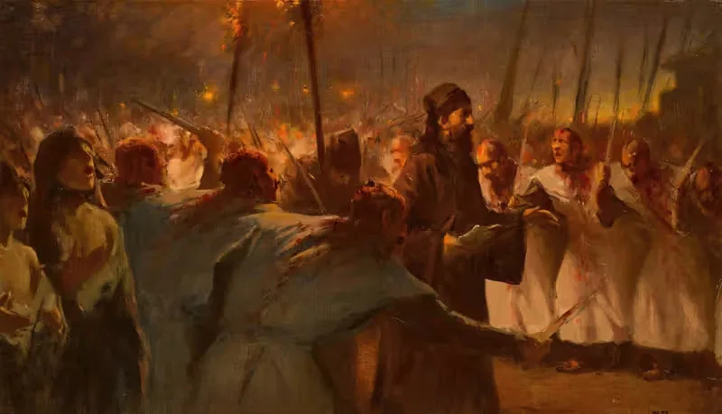 The Tenth of Muharram — Fausto Zonaro