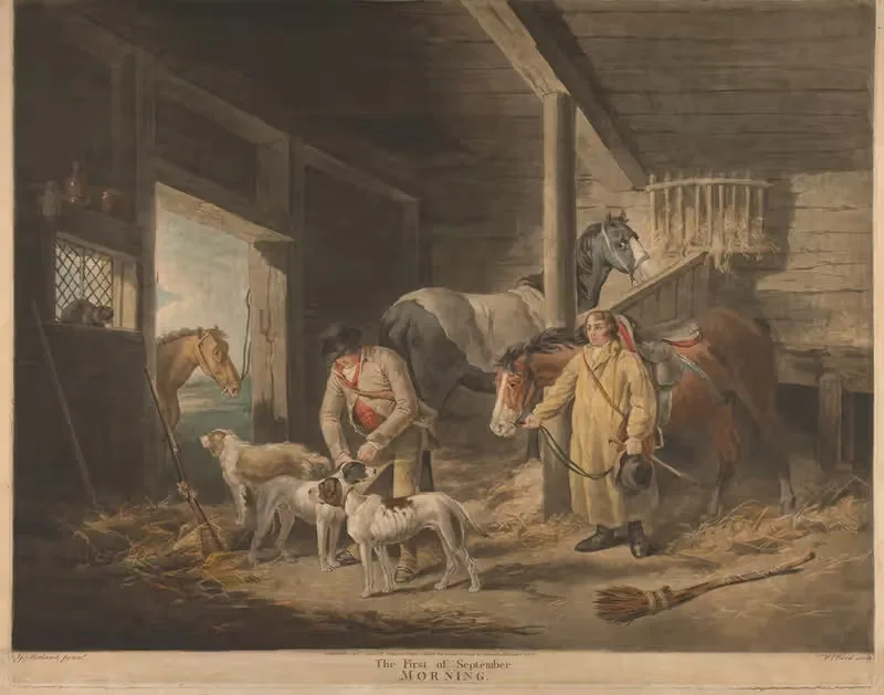 The First of September – Morning — George Morland