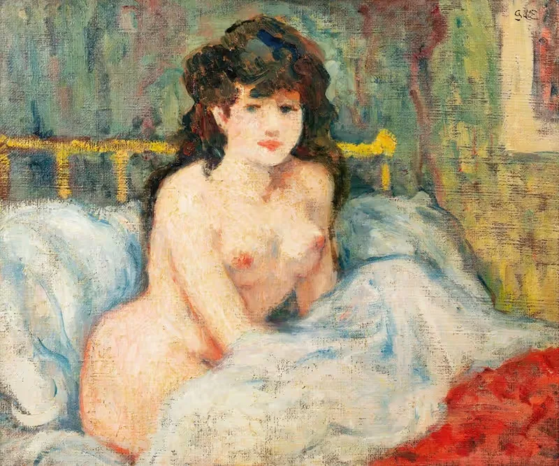 Закат by Жорж д'Эспаньят, 1905 — digital art print download
