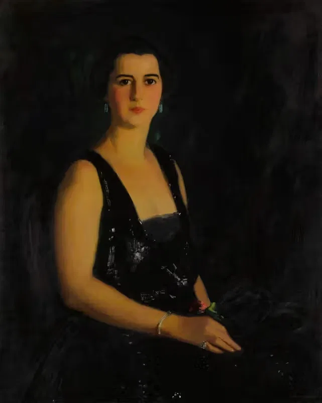 Portrait of Mrs. Arthur Bond Cecil — Robert Henri