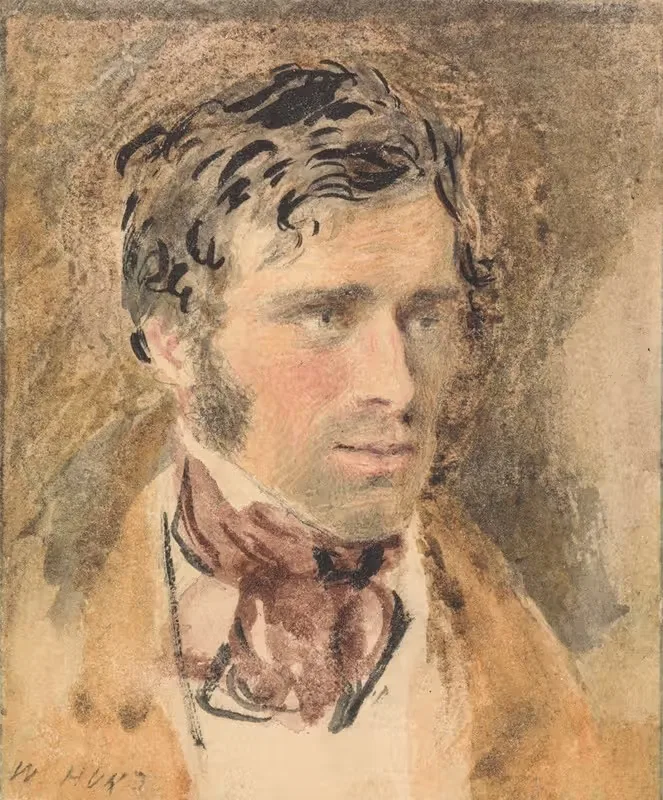 Portrait of a Man — William Henry Hunt