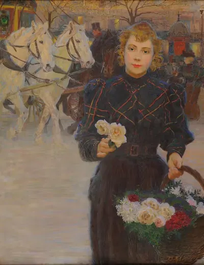 Марго by Адольф Бине, 1895 — digital art print download