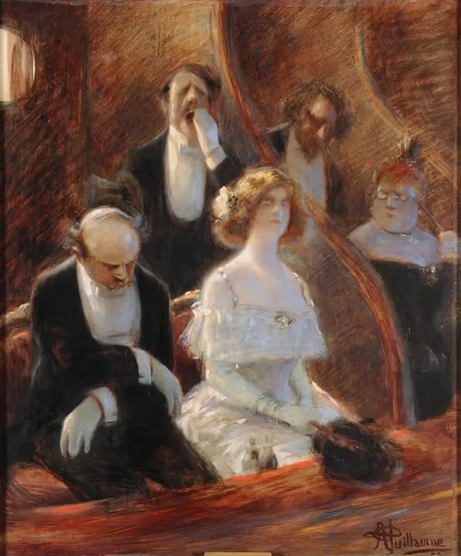 Ученая музыка by Альбер Гийом, 1904 — digital art print download