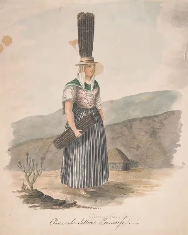 Charcoal seller, Tenerife — Alfred Diston