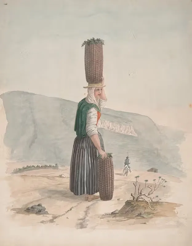 Charcoal Seller, Tenerife — Alfred Diston