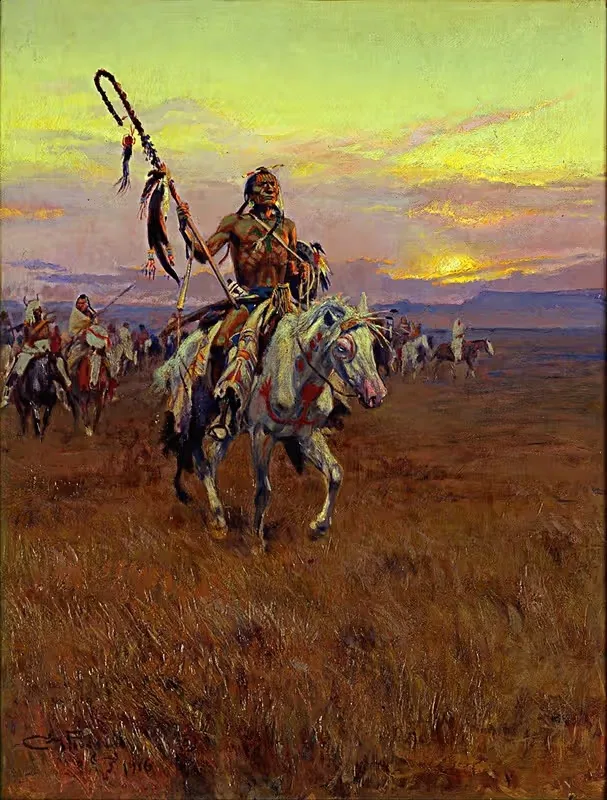 Medicine Man by Charles Marion Russell, 1916 — digital art print download
