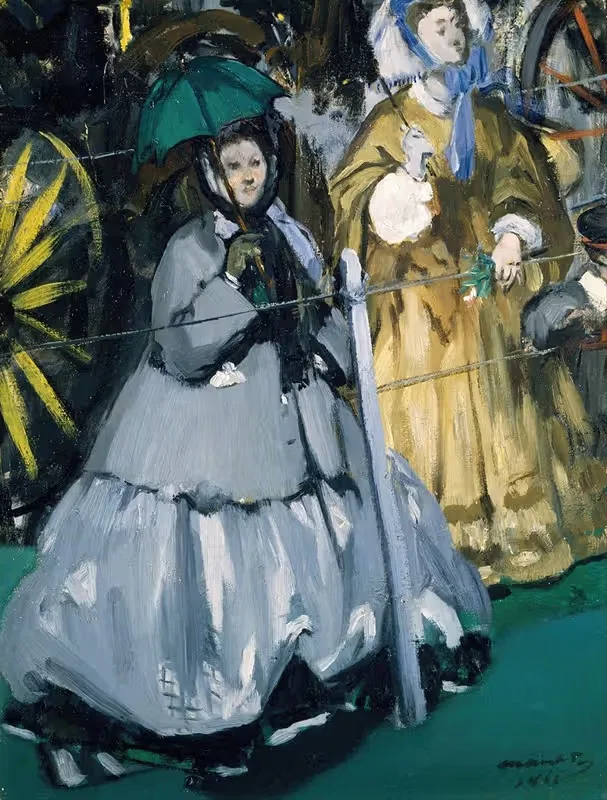 Women at the Races — Édouard Manet