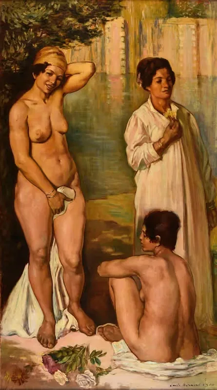 Femmes fellah au bain — Emile Bernard