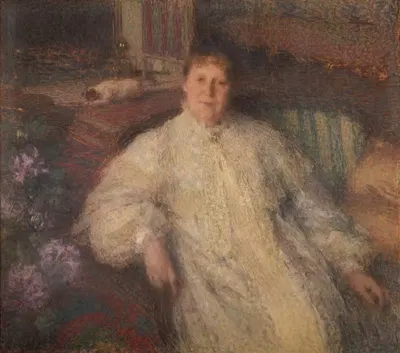 Мадам Дофин-Дорнès (тесть Поля Жамота) by Эрнест Лорен, 1906 — digital art print download