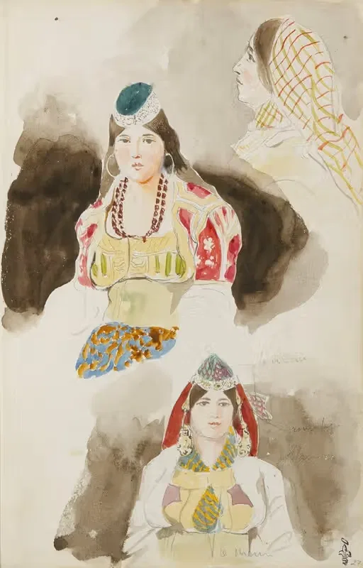 Album de voyage au Maroc — Eugène Delacroix